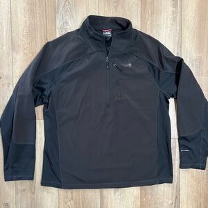 The North Face Men's Black Performance Quarter Zip Jacket XL
